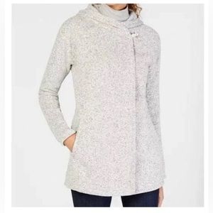 North Face Crescent Wrap Sweater Coat
